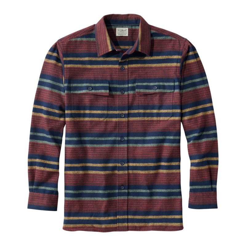 ジャパン・フィット シャミー・クロス・シャツ、ストライプ