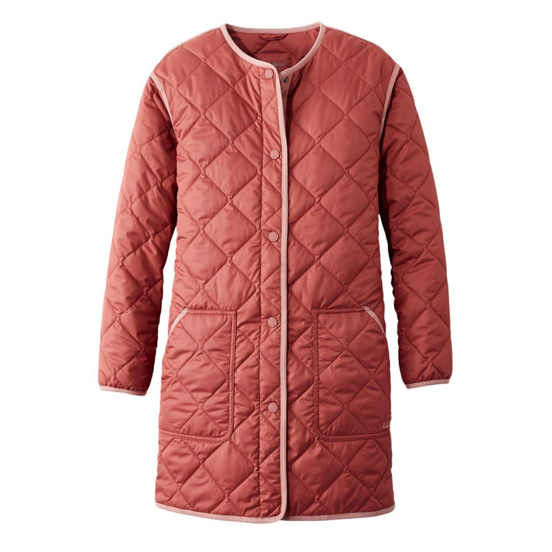 米国フィット・レギュラー カラーレス・パファー・コート