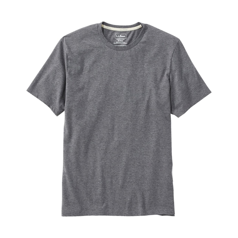 米国フィット・レギュラー コンフォート・ストレッチ・ピマ・ティ、半袖