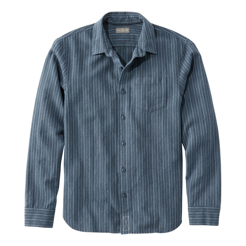 米国フィット・レギュラー シグネチャー・サマー・シャツ、長袖