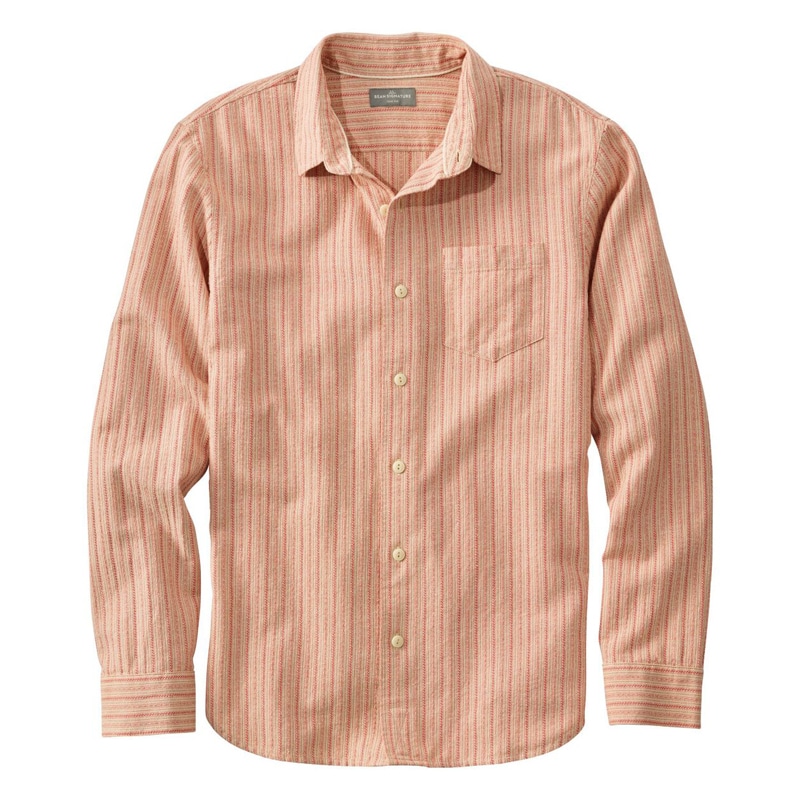 米国フィット・レギュラー シグネチャー・サマー・シャツ、長袖