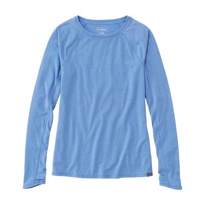 米国フィット・レギュラー エブリデイ・サンスマート・ティ、長袖 クルーネック