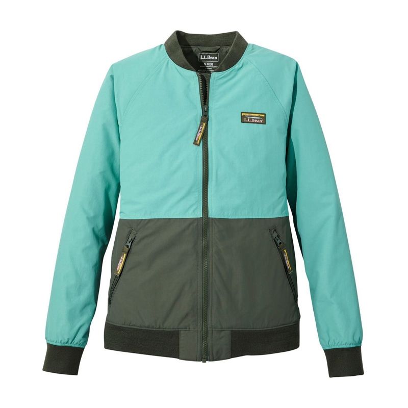 米国フィット・レギュラー 3 シーズン・ボンバー・ジャケット、カラーブロック