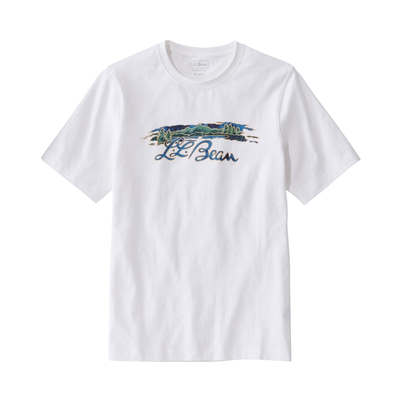 ジャパン・フィット ケアフリー・アンシュリンカブル・ティ、半袖 グラフィック 1