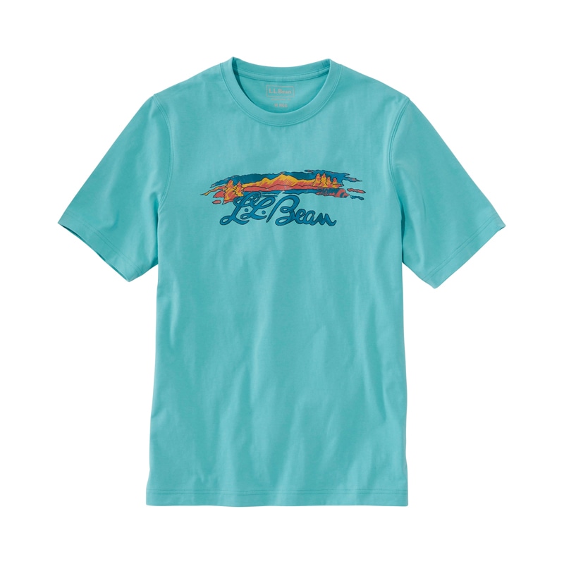 ジャパン・フィット ケアフリー・アンシュリンカブル・ティ、半袖 グラフィック 1