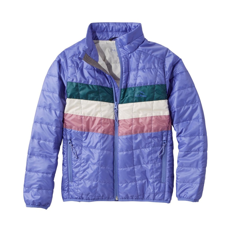 ビックキッズ・プリマロフト・パッカウェイ・ジャケット、カラーブロック