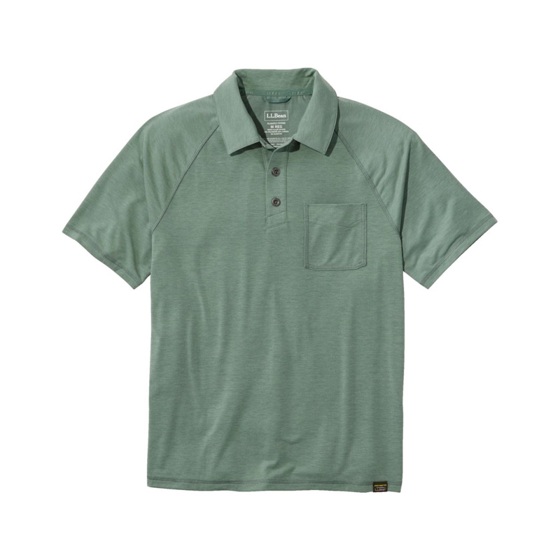 米国フィット・レギュラー エブリデイ・サンスマート・ポロシャツ、半袖