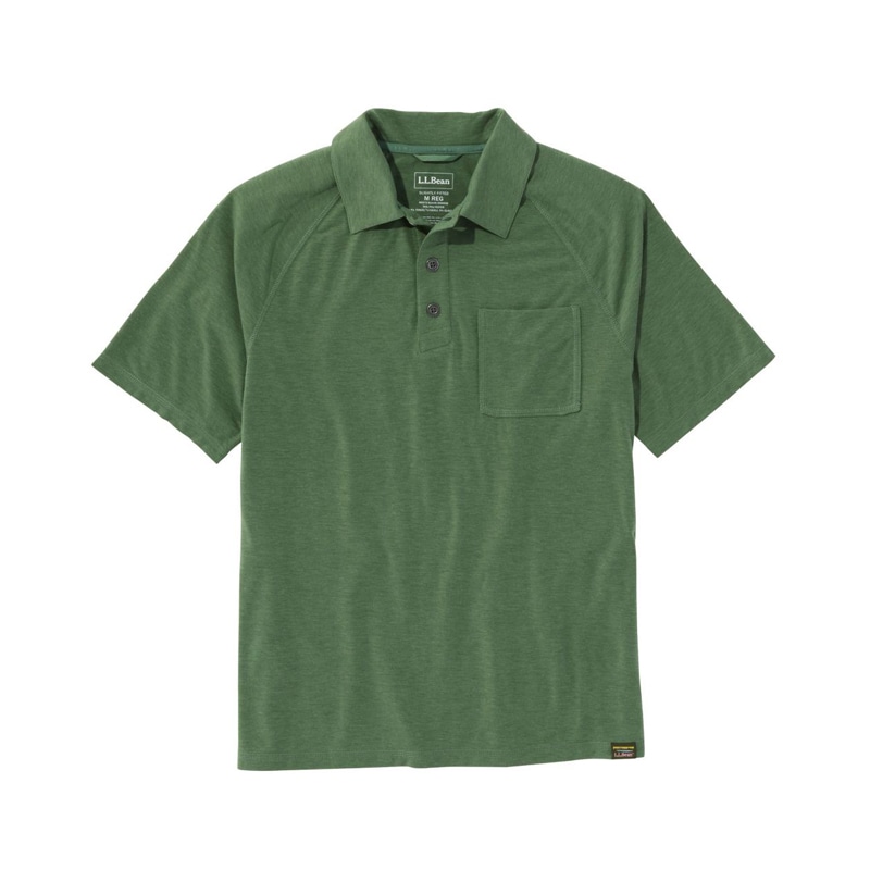 米国フィット・レギュラー エブリデイ・サンスマート・ポロシャツ、半袖