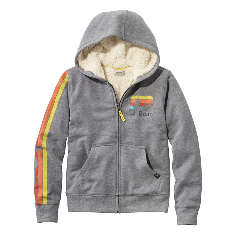 ビックキッズ・シェルパラインド・フーディ