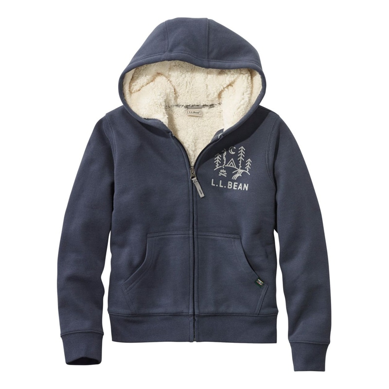 ビックキッズ・シェルパラインド・フーディ