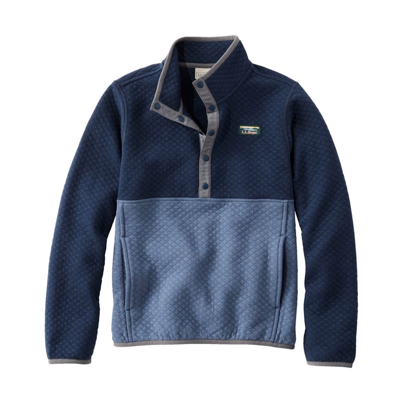 ビックキッズ・キルト・クォータースナップ・プルオーバー