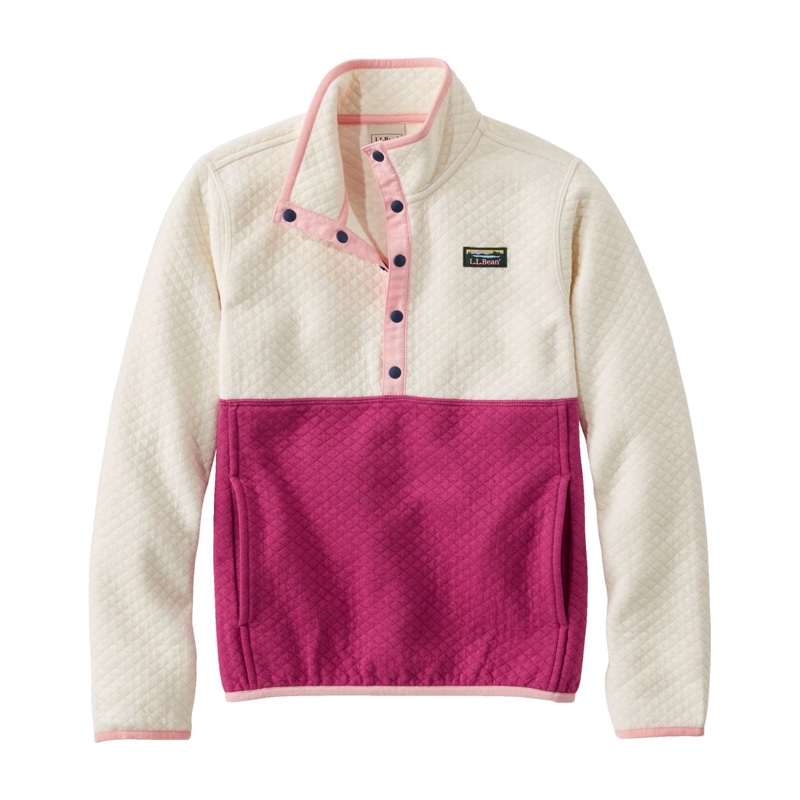 ビックキッズ・キルト・クォータースナップ・プルオーバー