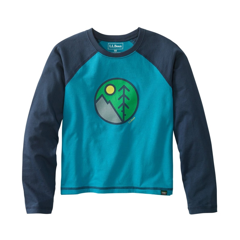 ビックキッズ・オーガニック・ベースボール・ティ