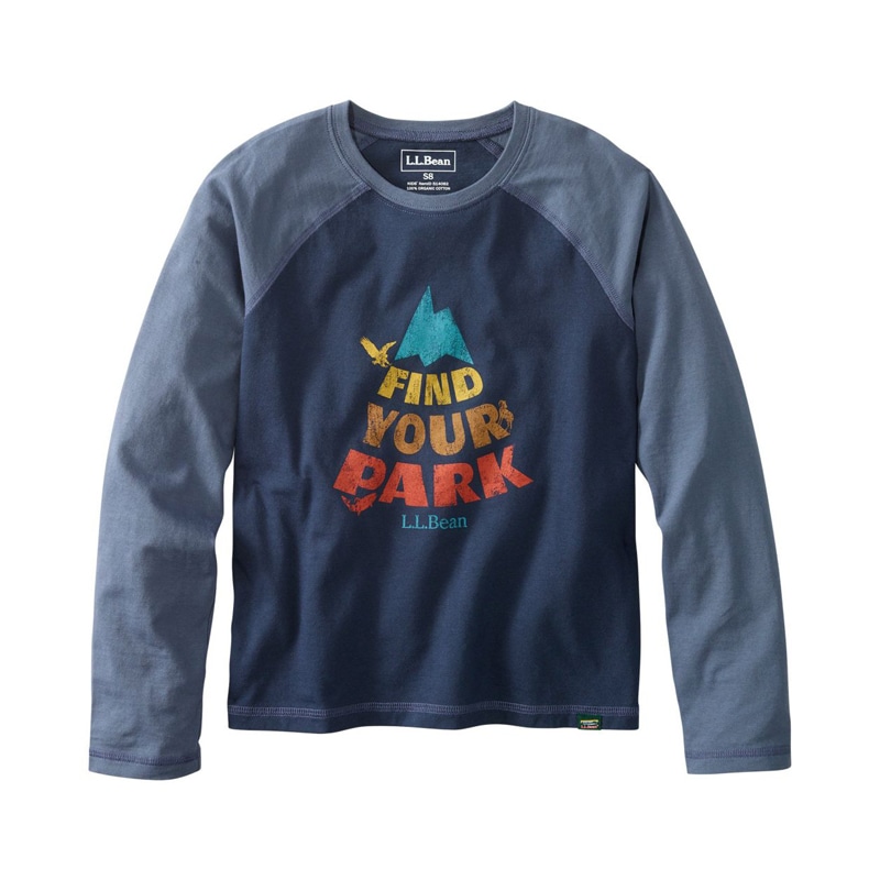 ビックキッズ・オーガニック・ベースボール・ティ