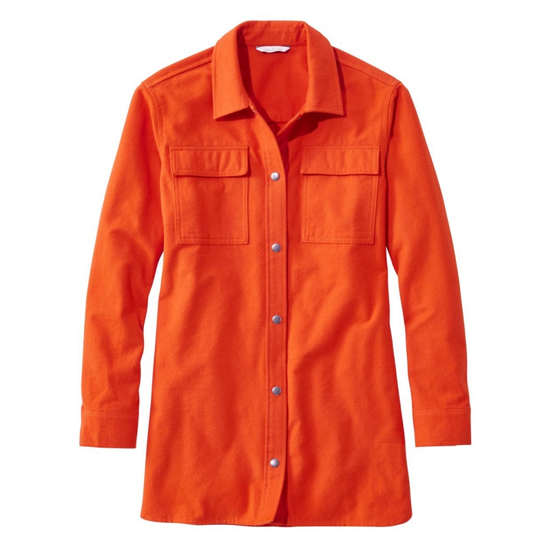 米国フィット・レギュラー シグネチャー・シャミー・シャツ、スナップフロント