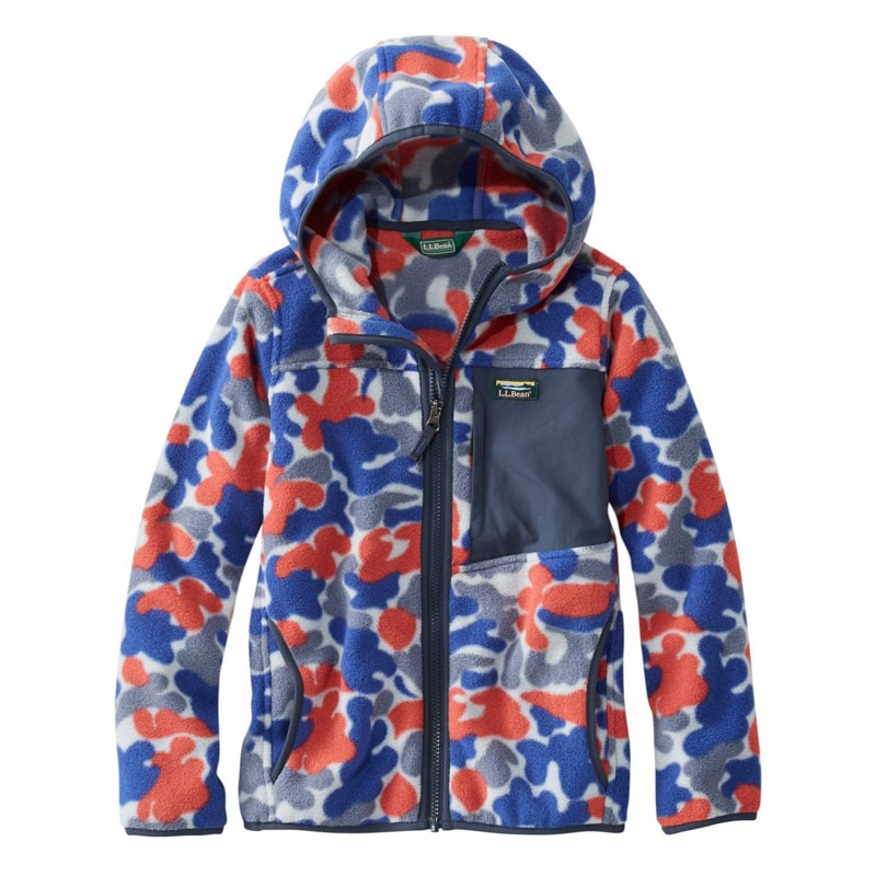 ビックキッズ・レトロ・マウンテン・クラシック・フリース・ジャケット、プリント