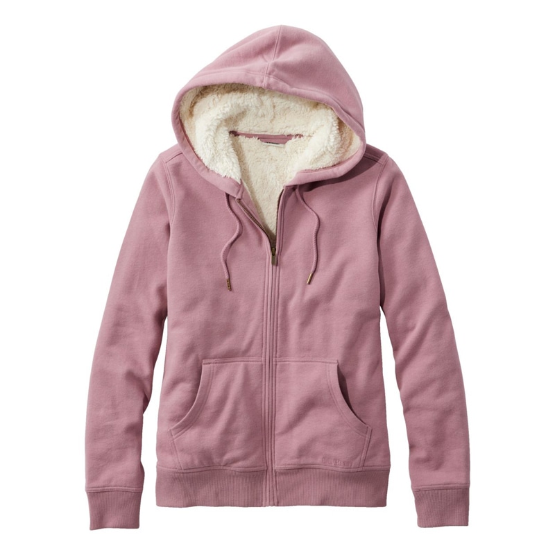 米国フィット・プチ エル・エル・ビーン 1912 スウェットシャツ、シェルパラインド・フーディ