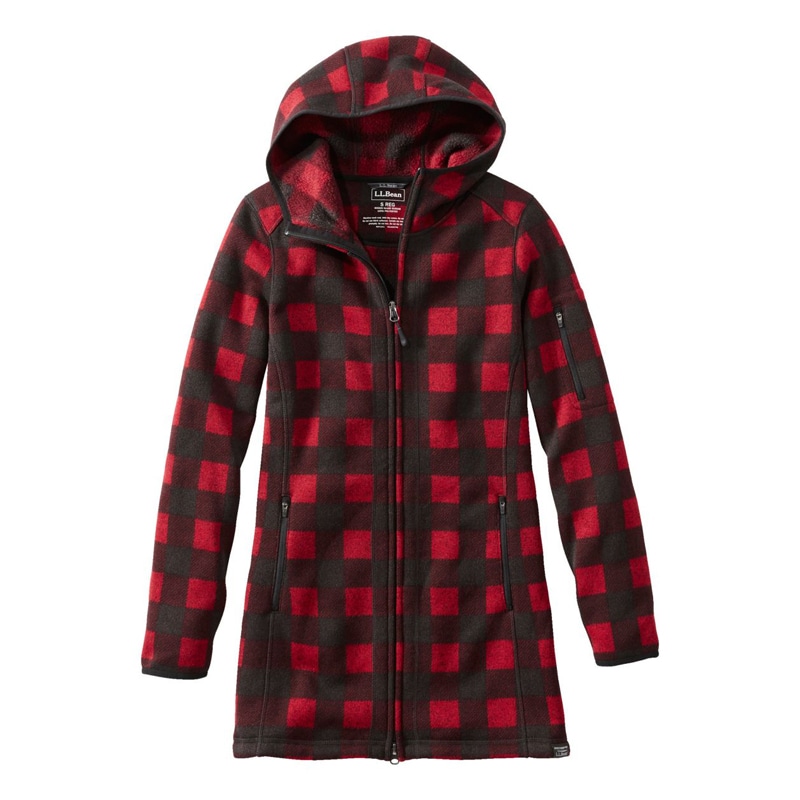 米国フィット・レギュラー エル・エル・ビーン・セーター・フリース・コート、プリント