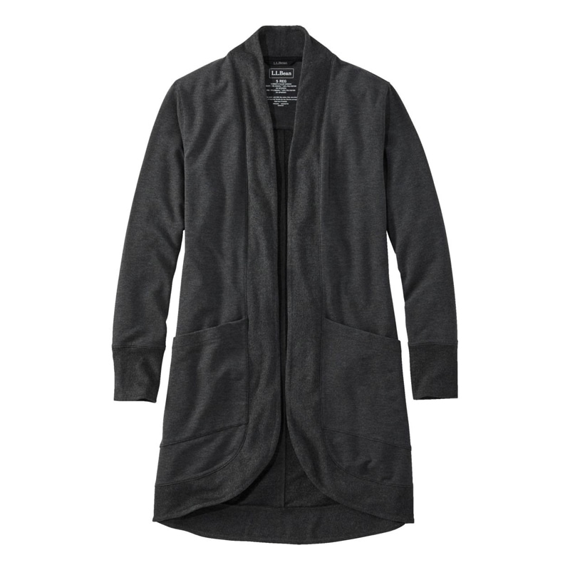 米国フィット・プチ ソフトフレックス・ロング・オープン・カーディガン