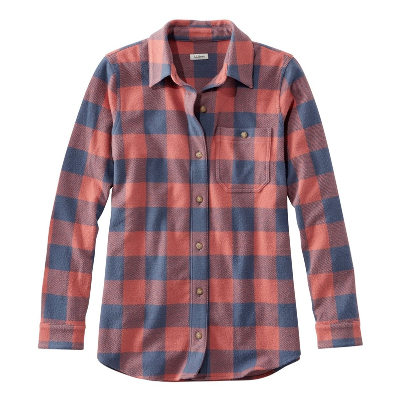 米国フィット・レギュラー エル・エル・ビーン・フェイバリット・ニット・シャツ、プラッド