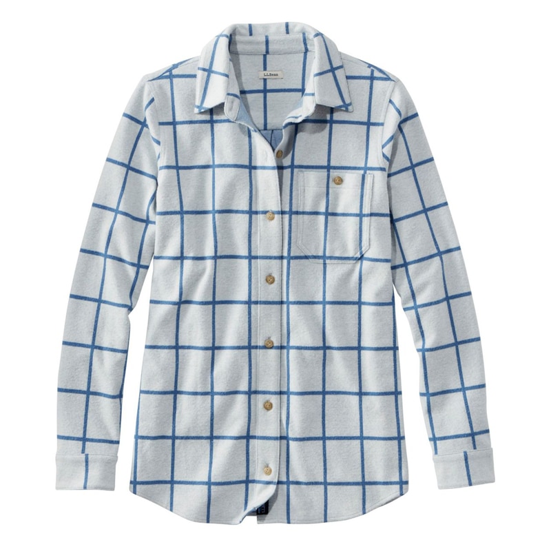 米国フィット・レギュラー エル・エル・ビーン・フェイバリット・ニット・シャツ、プラッド