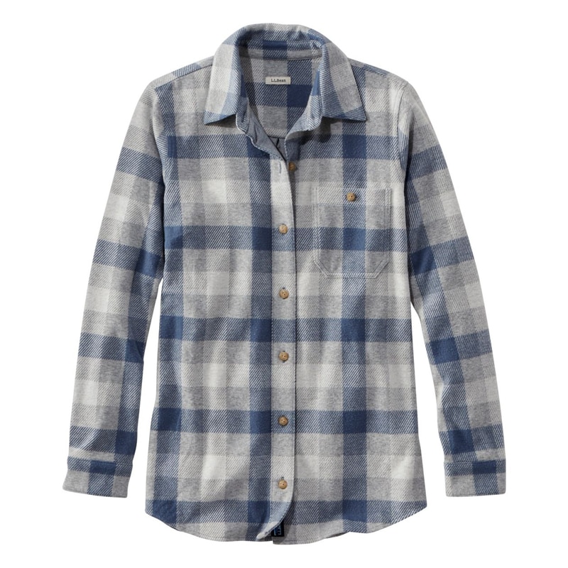 米国フィット・レギュラー エル・エル・ビーン・フェイバリット・ニット・シャツ、プラッド