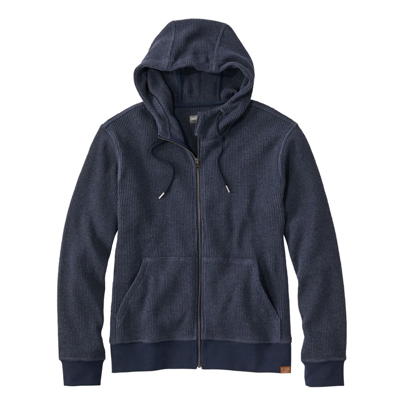 米国フィット・レギュラー シグネチャー・ワッフル・フルジップ・フーディ