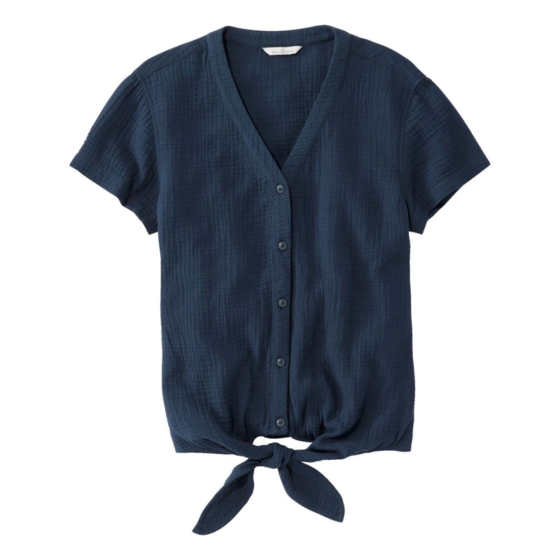 米国フィット・レギュラー シグネチャー・コットン・ダブル・ウィーブ・シャツ、半袖