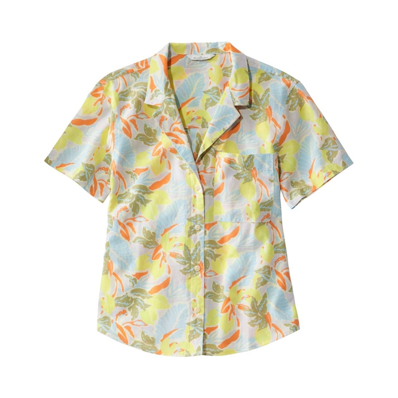 米国フィット・レギュラー シグネチャー・リゾート・シャツ、半袖