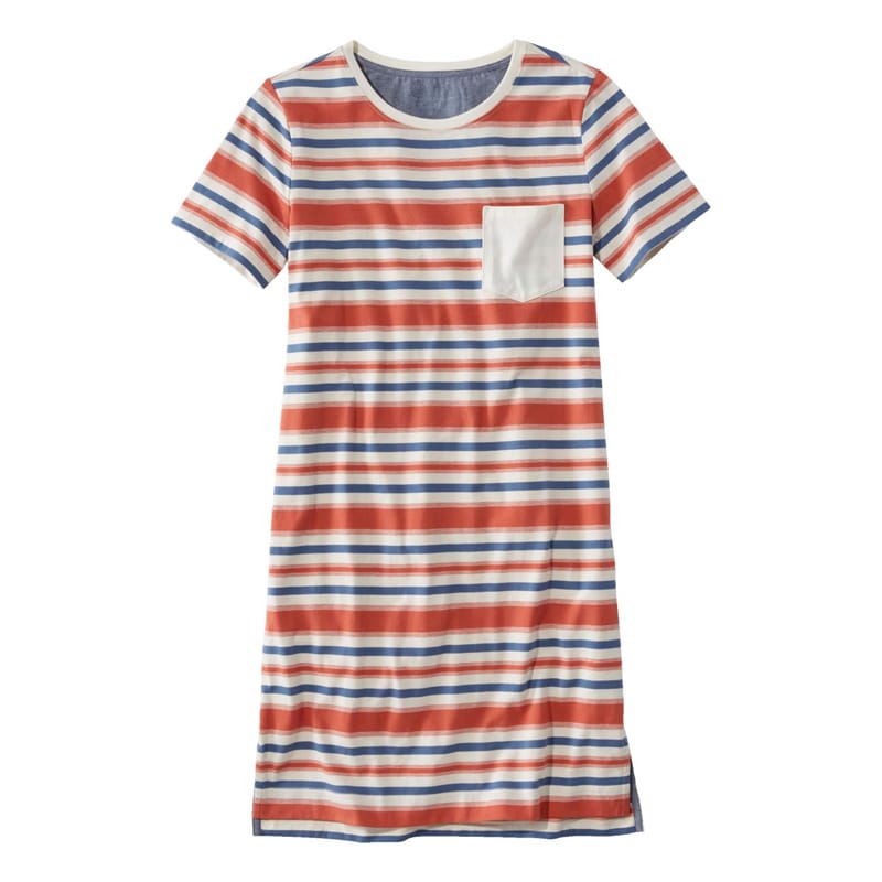 米国フィット・レギュラー シグネチャー・レンジリー・コットン・Tシャツ・ドレス