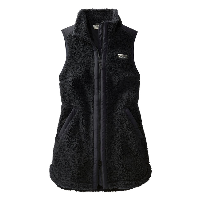 米国フィット・プチ ビーンズ・シェルパ・フリース・ロング・ベスト