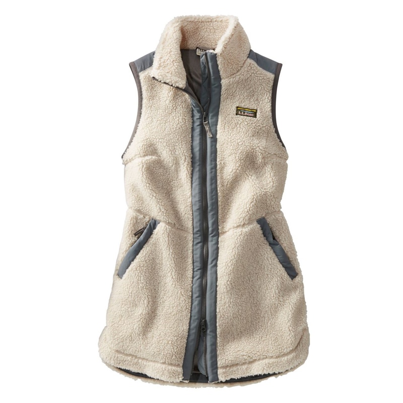 米国フィット・プチ ビーンズ・シェルパ・フリース・ロング・ベスト