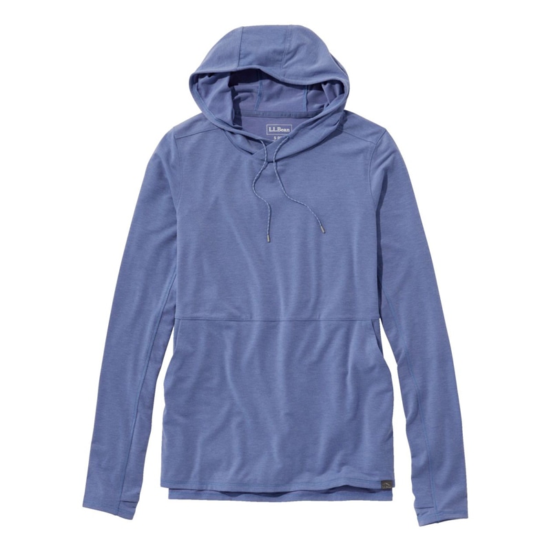 米国フィット・レギュラー エブリデイ・サンスマート・フード・プルオーバー、長袖