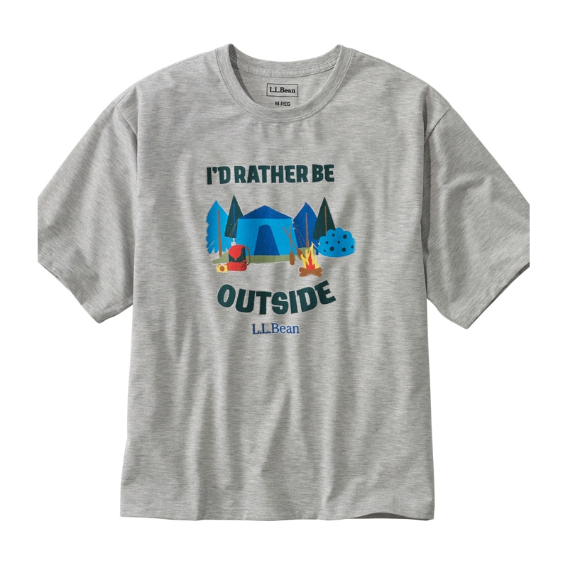 ジャパン・フィット ジャパン・フィット グラフィック・オーバーサイズ・カジュアル・ティ