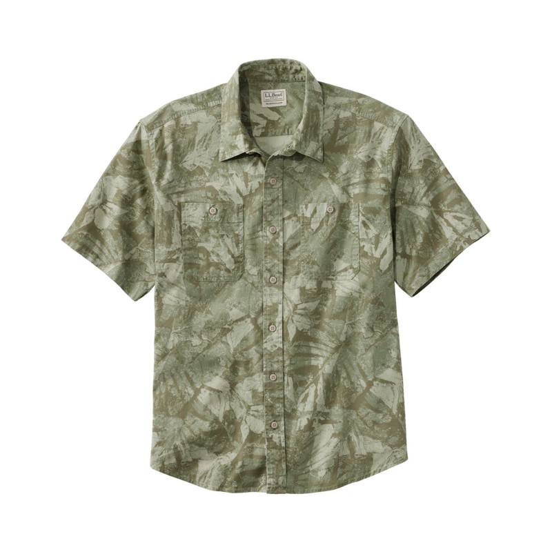ジャパン・フィット レイクウォッシュ・キャンプ・シャツ、半袖