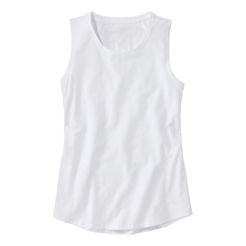 米国フィット・レギュラー ソフト・ストレッチ・スーピマ・スリーブレス・ティ