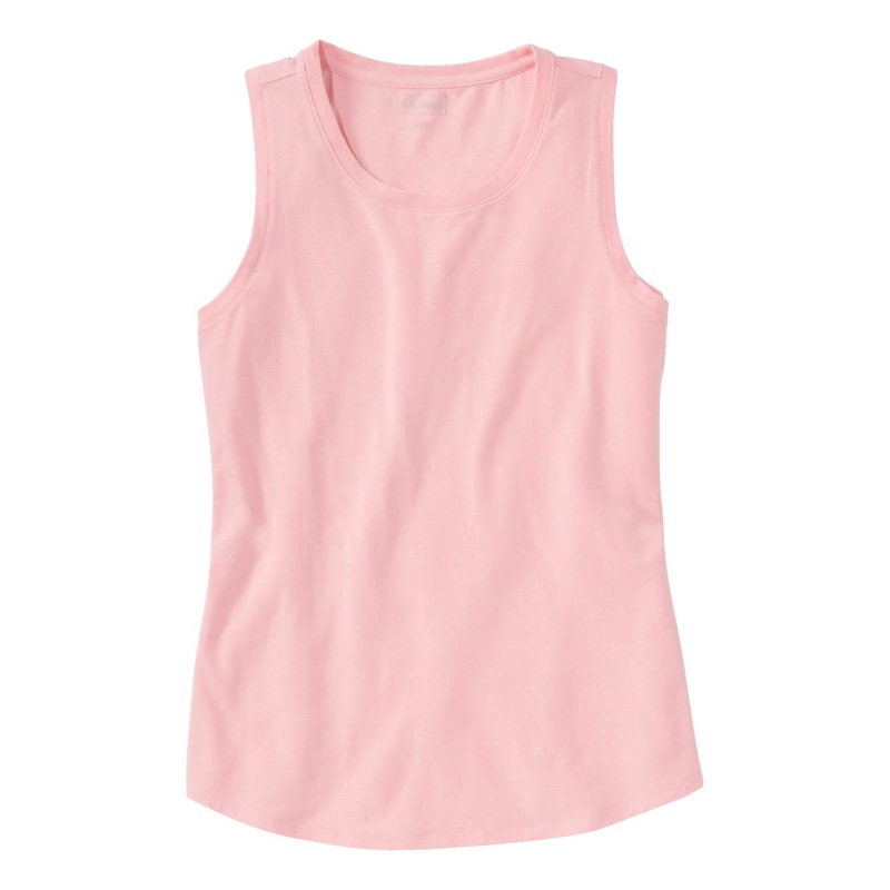 米国フィット・レギュラー ソフト・ストレッチ・スーピマ・スリーブレス・ティ