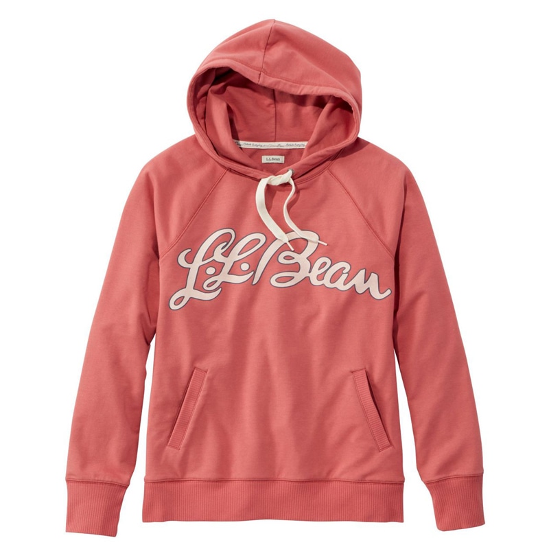 米国フィット・レギュラー エル・エル・ビーン 24/7 スウェットシャツ、フーディ ロゴ