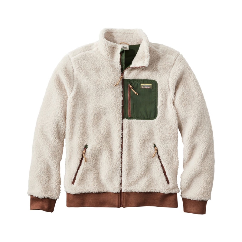 米国フィット・レギュラー ビーンズ・シェルパ・フリース・ジャケット