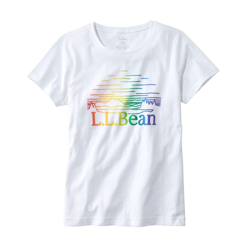 ジャパン・フィット エル・エル・ビーン・グラフィック・ティ、半袖