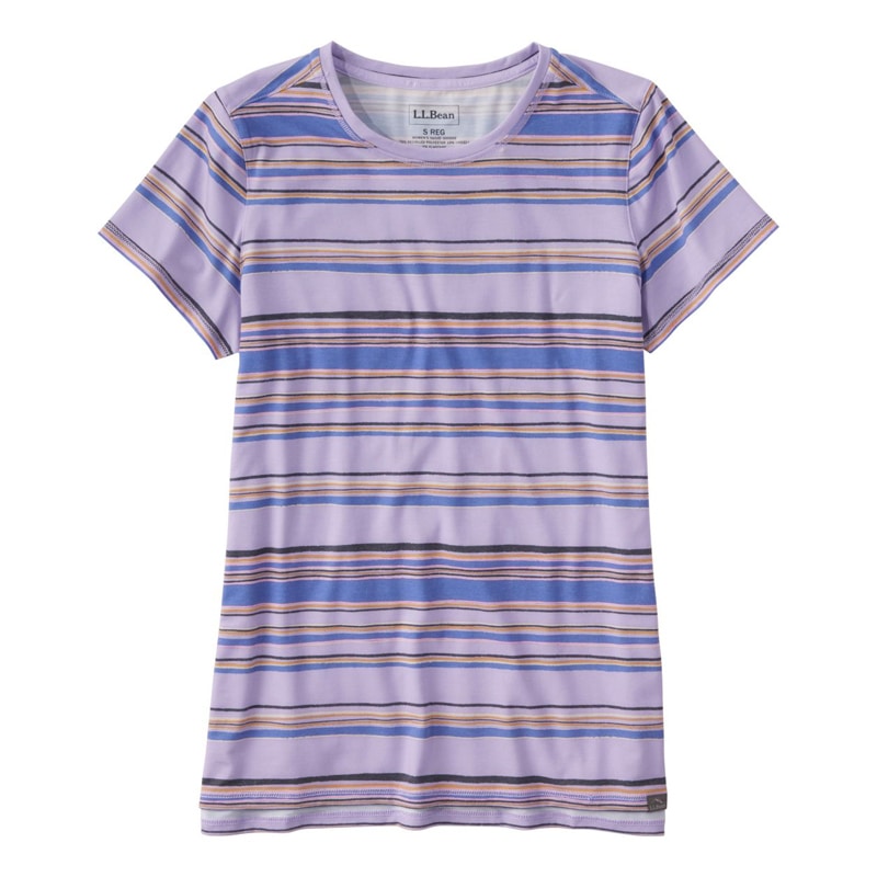 米国フィット・レギュラー エブリデイ・サンスマート・ティ、半袖　ストライプ