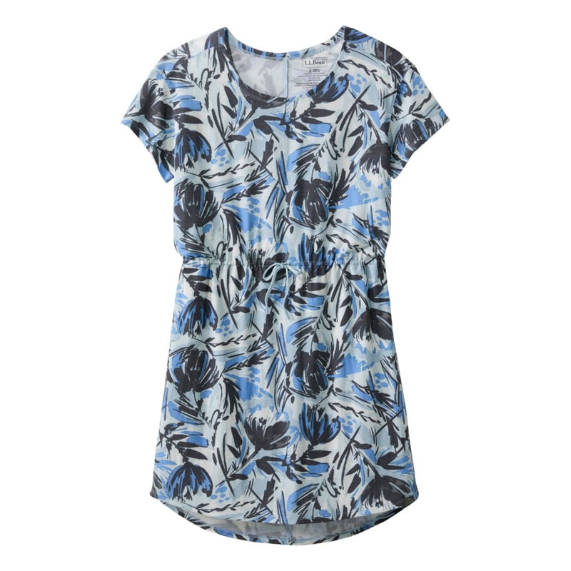 米国フィット・レギュラー エブリデイ・サンスマート・ニット・ドレス、プリント