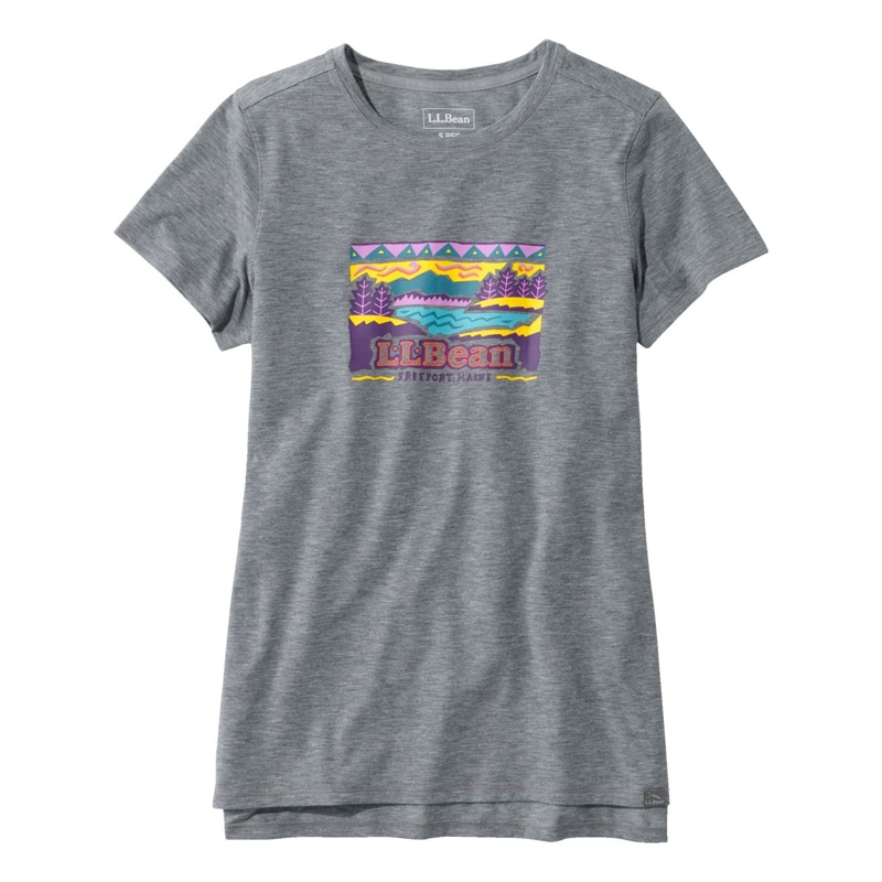 米国フィット・レギュラー エブリデイ・サンスマート・ティ、半袖 グラフィック