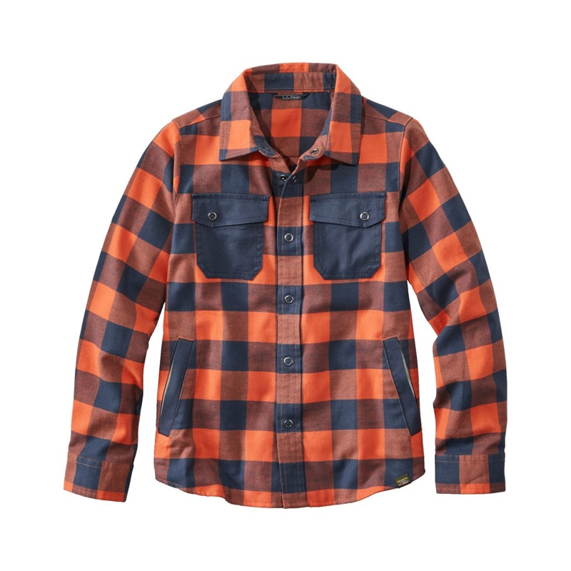 ビックキッズ・ビーンフレックス・オールシーズン・フランネル・シャツ