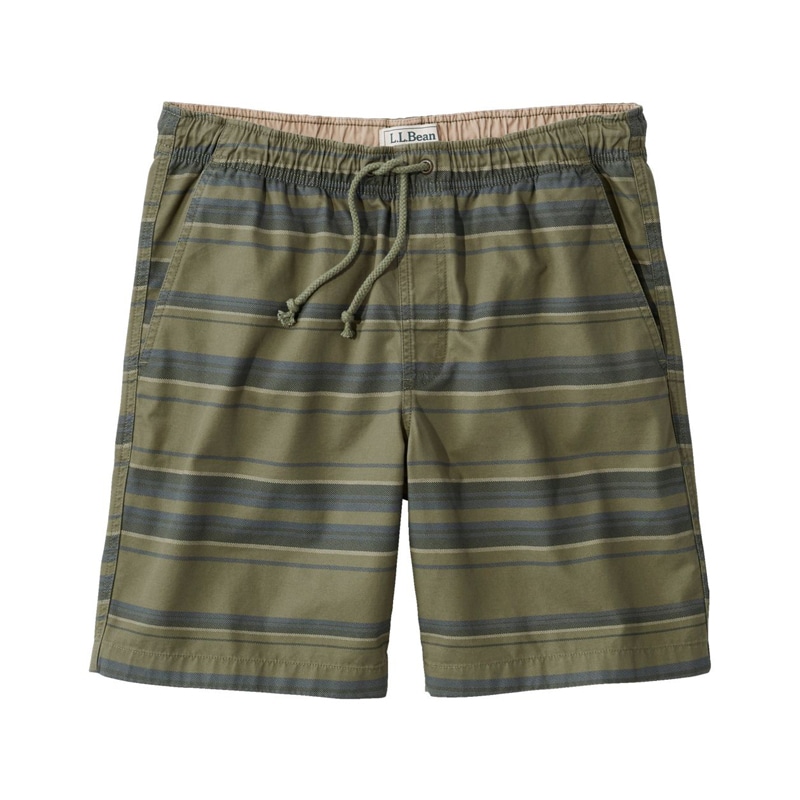 米国フィット・レギュラー ドック・ショーツ、8インチ プリント