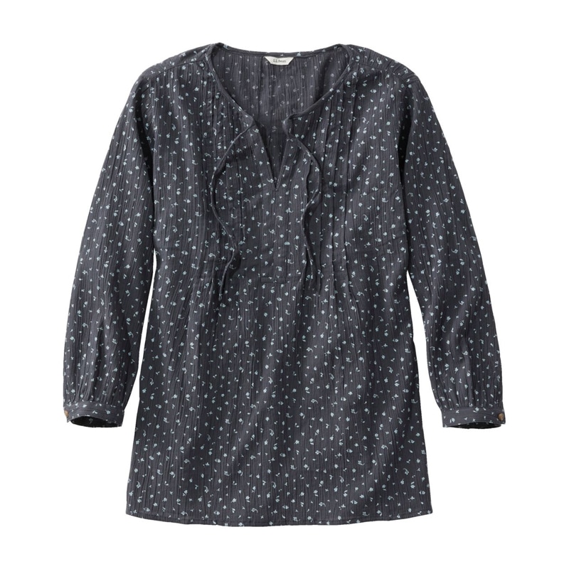 ジャパン・フィット キャンプ・ブラウス、プリント