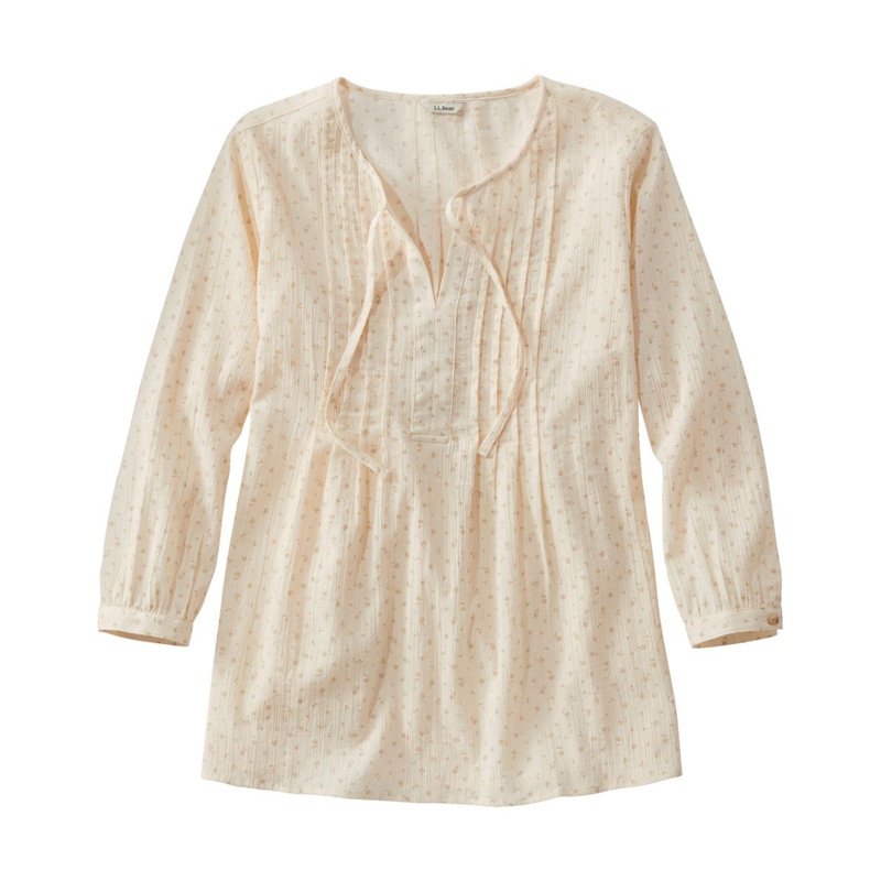 ジャパン・フィット キャンプ・ブラウス、プリント