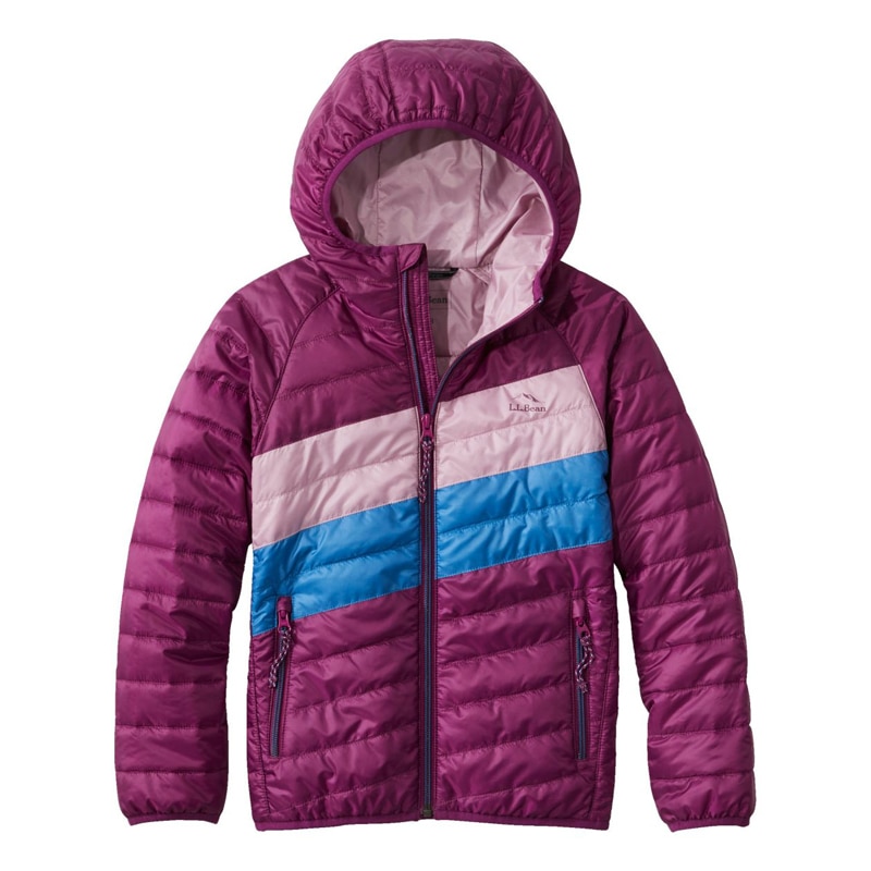 ビッグキッズ キッズ・プリマロフト・パッカウェイ・フード・ジャケット、カラーブロック