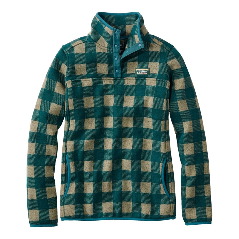 米国フィット・プチ エル・エル・ビーン・セーター・フリース・プルオーバー、プリント