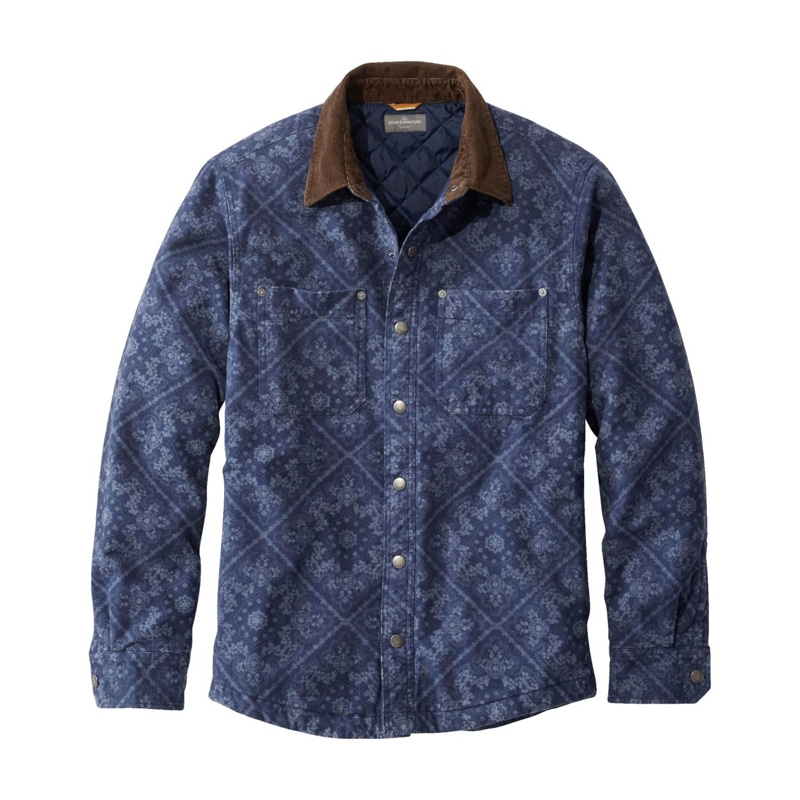 米国フィット・レギュラー シグネチャー・1933 シャミー・クロス・シャツ、裏地付き　パターン